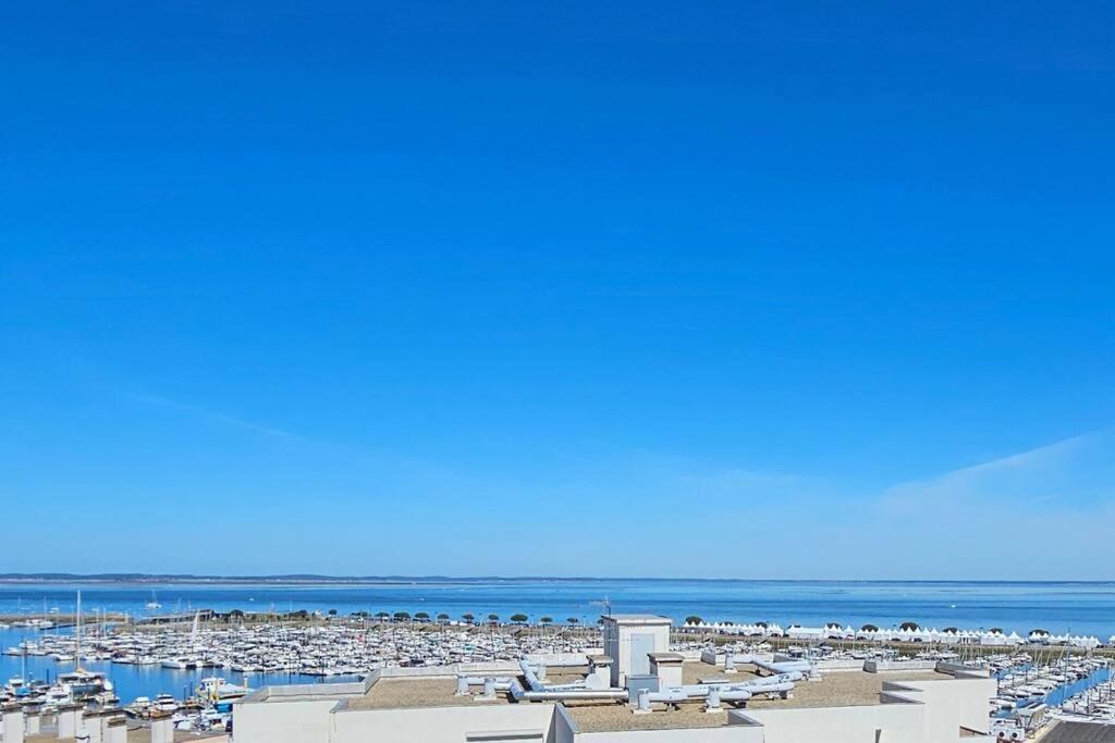 شقة Vue Panoramique Sur Bassin,Piscine Et Terrasse آركاشو المظهر الخارجي الصورة
